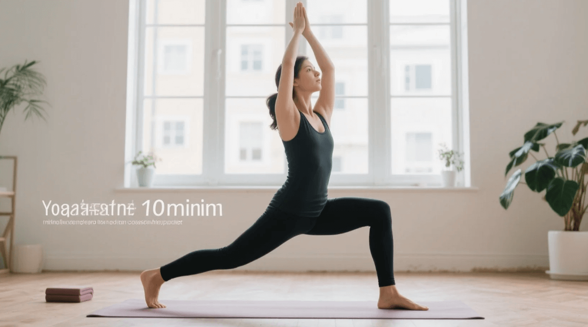 10 Minute Yoga: Daily Wellness with Minimal Time