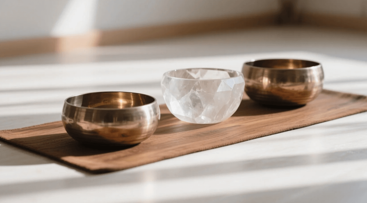 Advantages of Using a Crystal Quartz Singing Bowl for Meditation