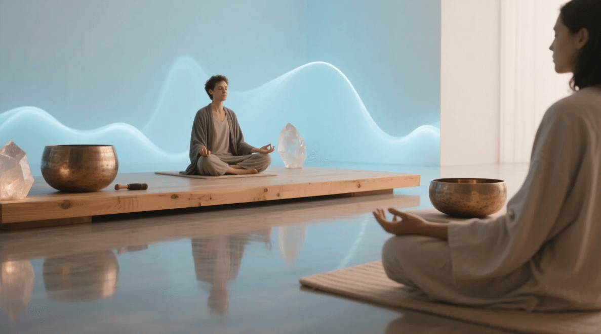 Crystal Quartz Singing Bowl: Sound Healing for Deeper Meditation