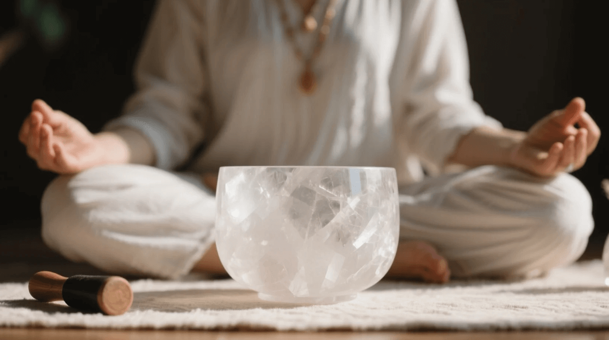 How to Use a Crystal Quartz Singing Bowl How to Use a Crystal Quartz Singing Bowl