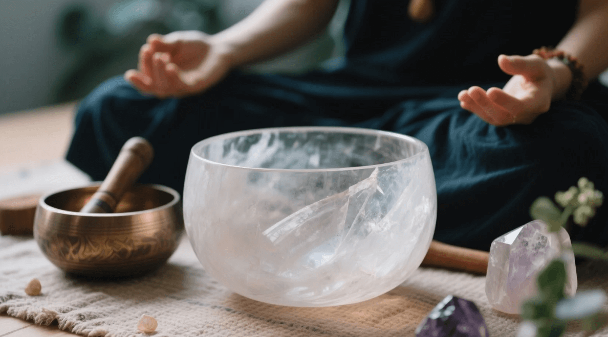 Benefits of Alchemy Crystal Singing Bowls in Meditation